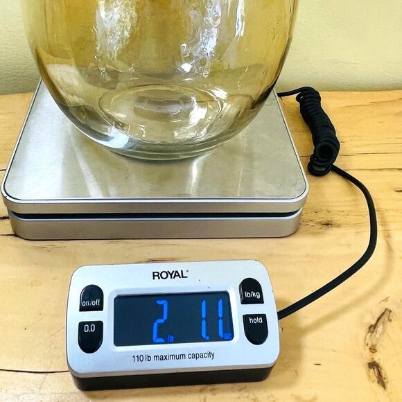 Vintage Litmus DPS 1 Iridescent Glass Vase, Glass Jug, Centerpiece, Flower Vase - Picture 13 of 13